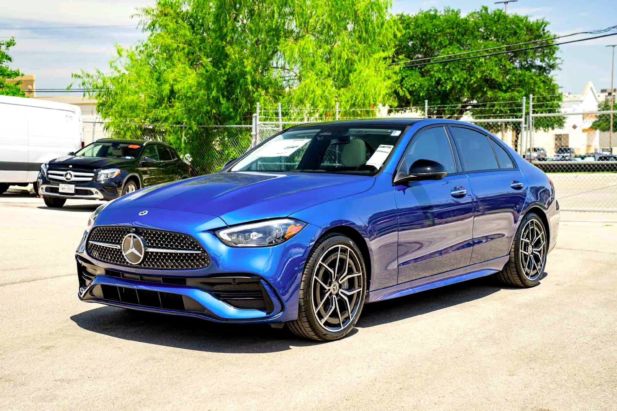 New 2026 Blue Mercedes-Benz C 300 image 6