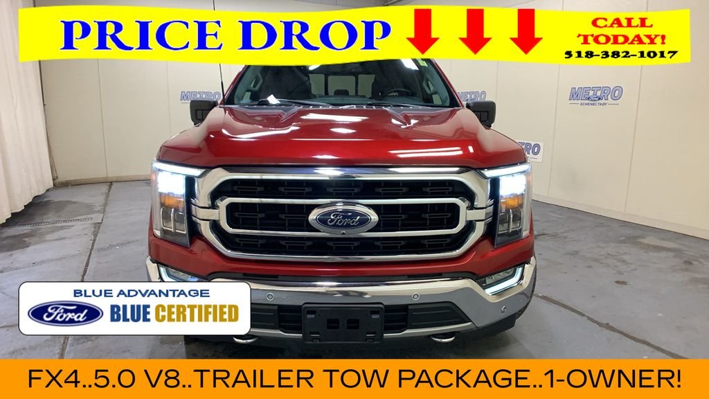 Certified Used 2021 Red Metallic Ford XLT image 46