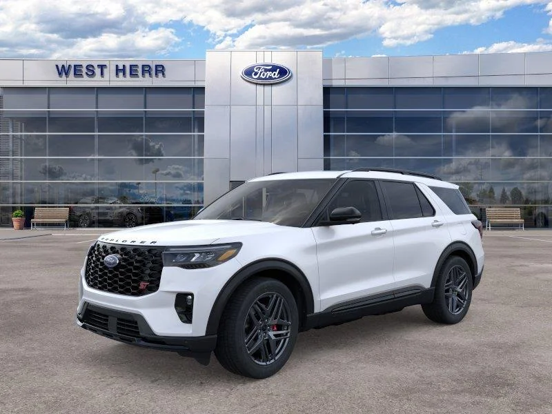 New 2026 Star White Metallic Tri-Coat Ford ST image 2