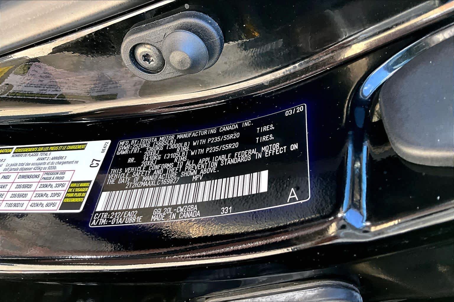 Used 2020 Obsidian Lexus  image 35