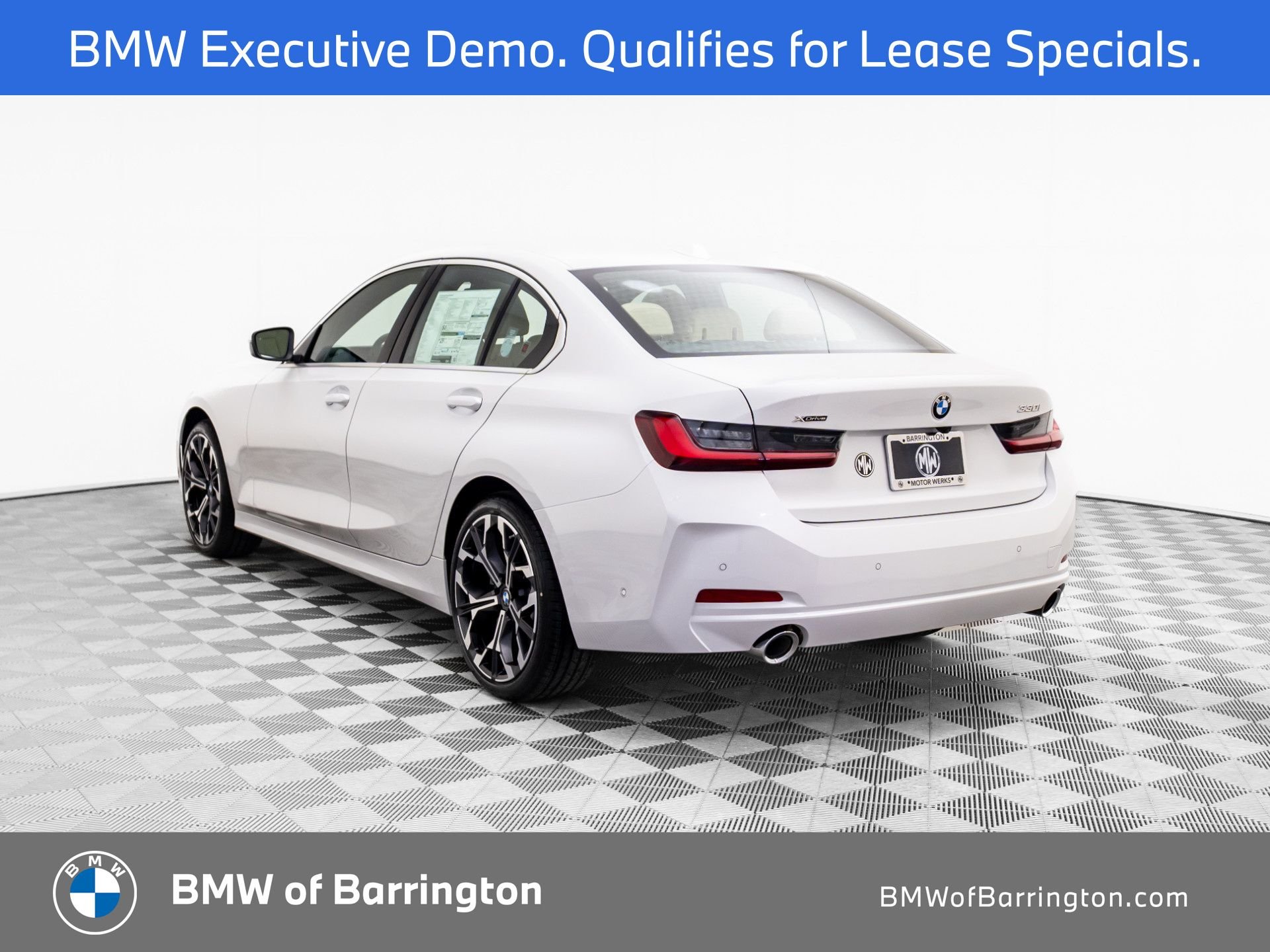 Certified Used 2026 Mineral White Metallic BMW 330i xDrive image 3