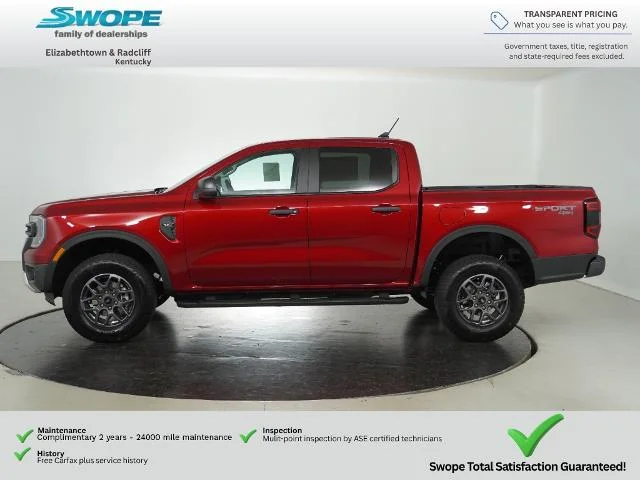 New 2026 Ruby Red Metallic Tinted Clearcoat Ford XLT image 37