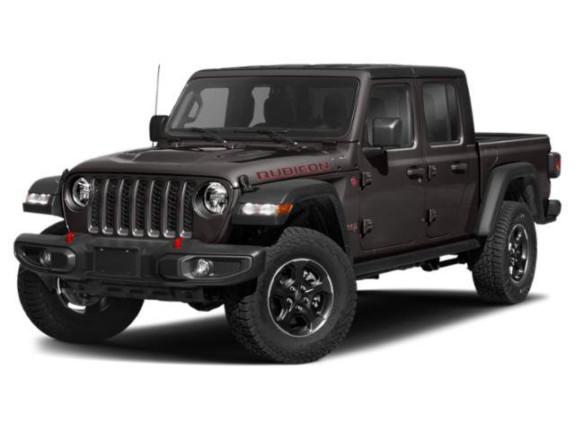 Used 2022 Granite Crystal Metallic Clearcoat Jeep Rubicon image 1