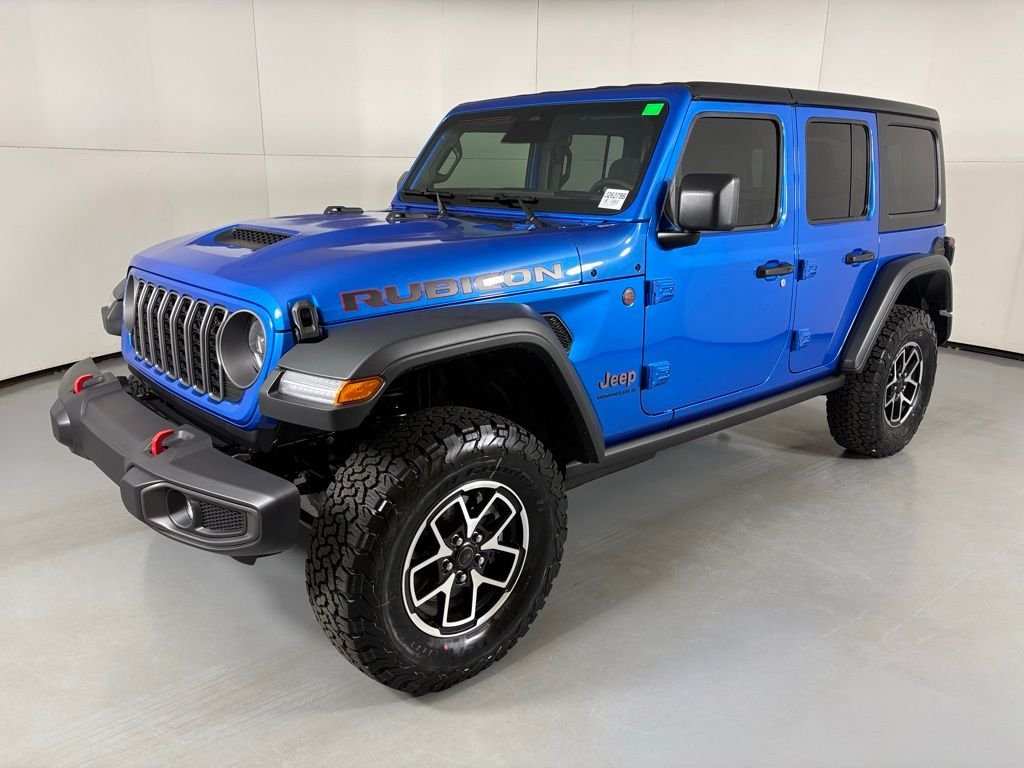 New 2026 Hydro Blue Pearlcoat Jeep Rubicon image 4