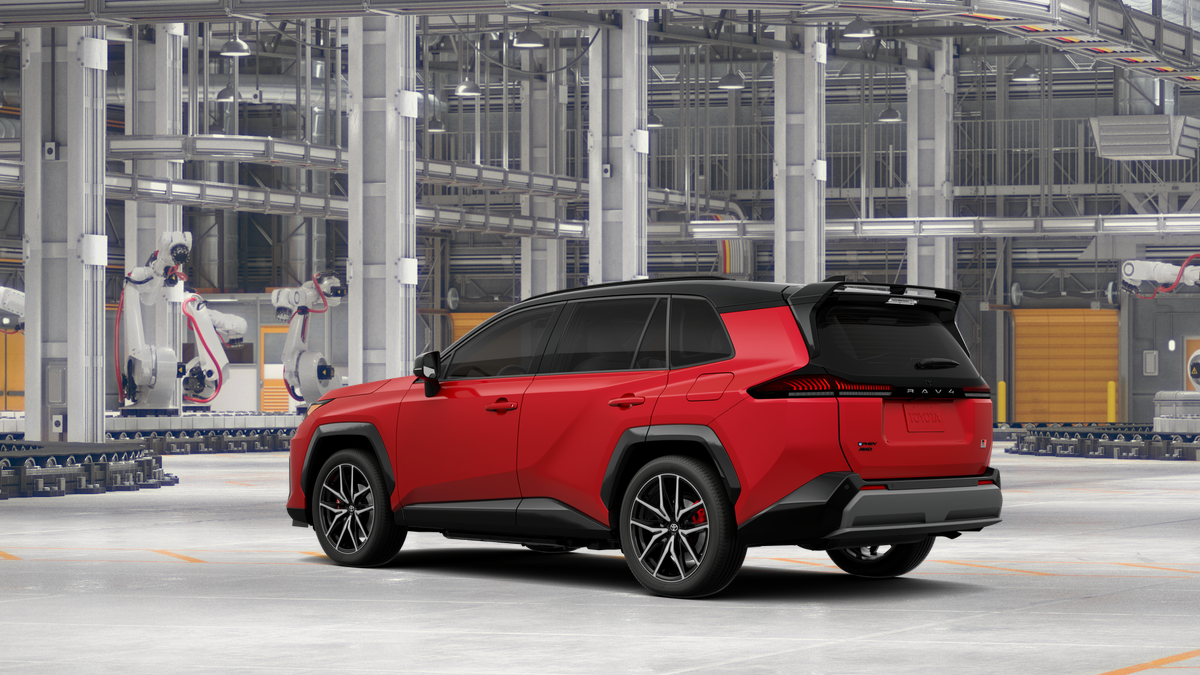 New 2026 Supersonic Red with Midnight Black Metallic roof Toyota GR SPORT image 6