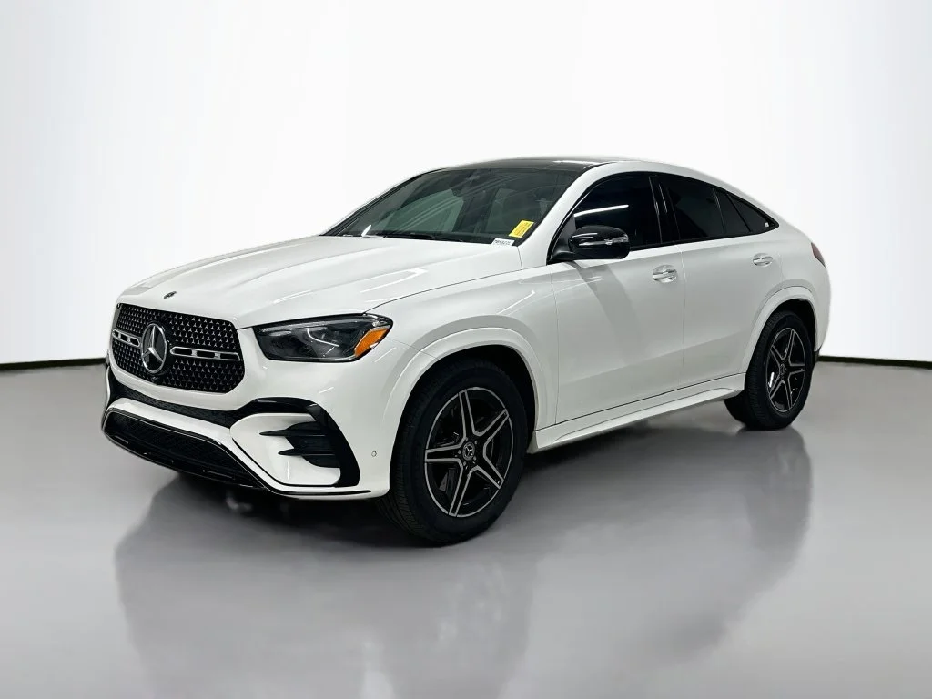 Certified Used 2026 Polar White Mercedes-Benz GLE 450 Coupe image 1