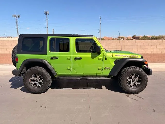 Used 2019 Green Jeep Unlimited Rubicon image 4