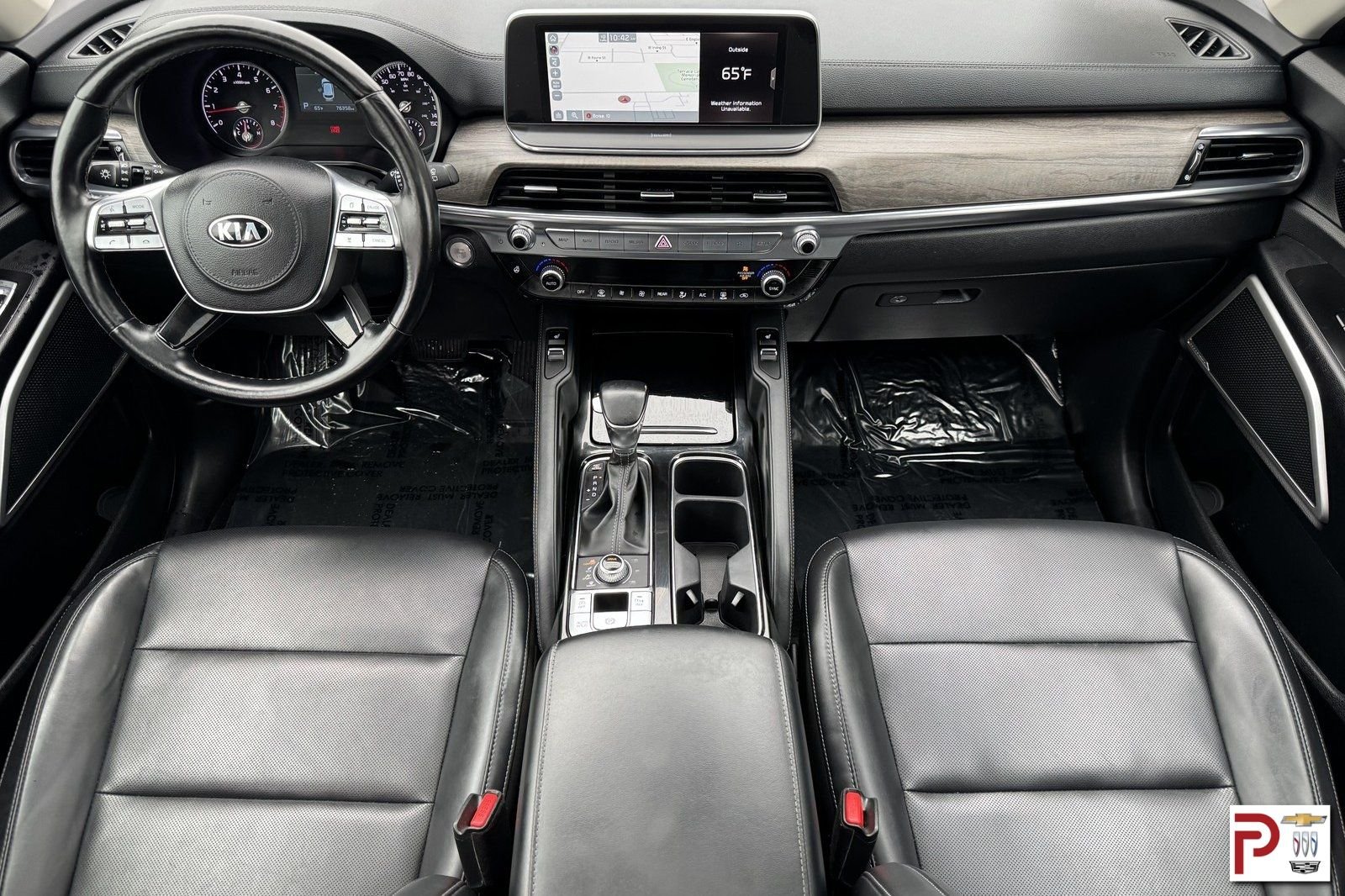 Used 2021 Black Kia EX image 14