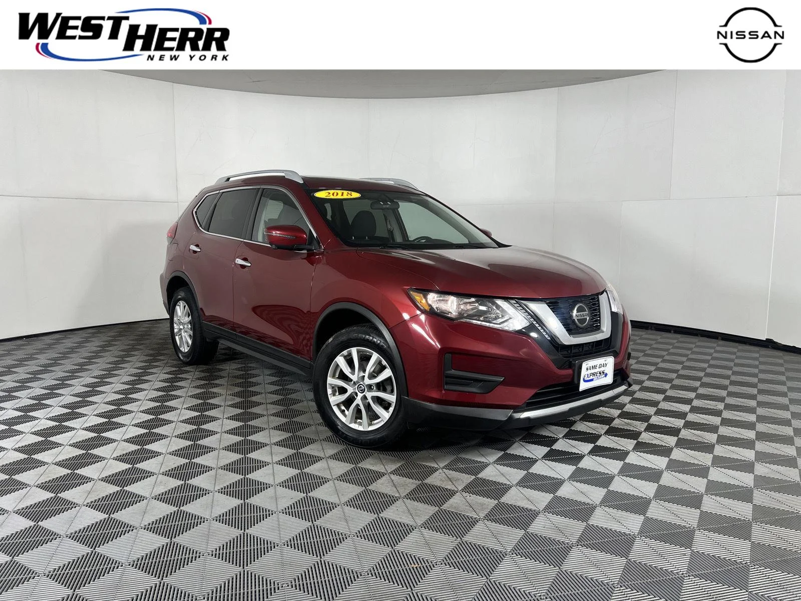 Used 2018 Scarlet Ember Nissan SV image 1
