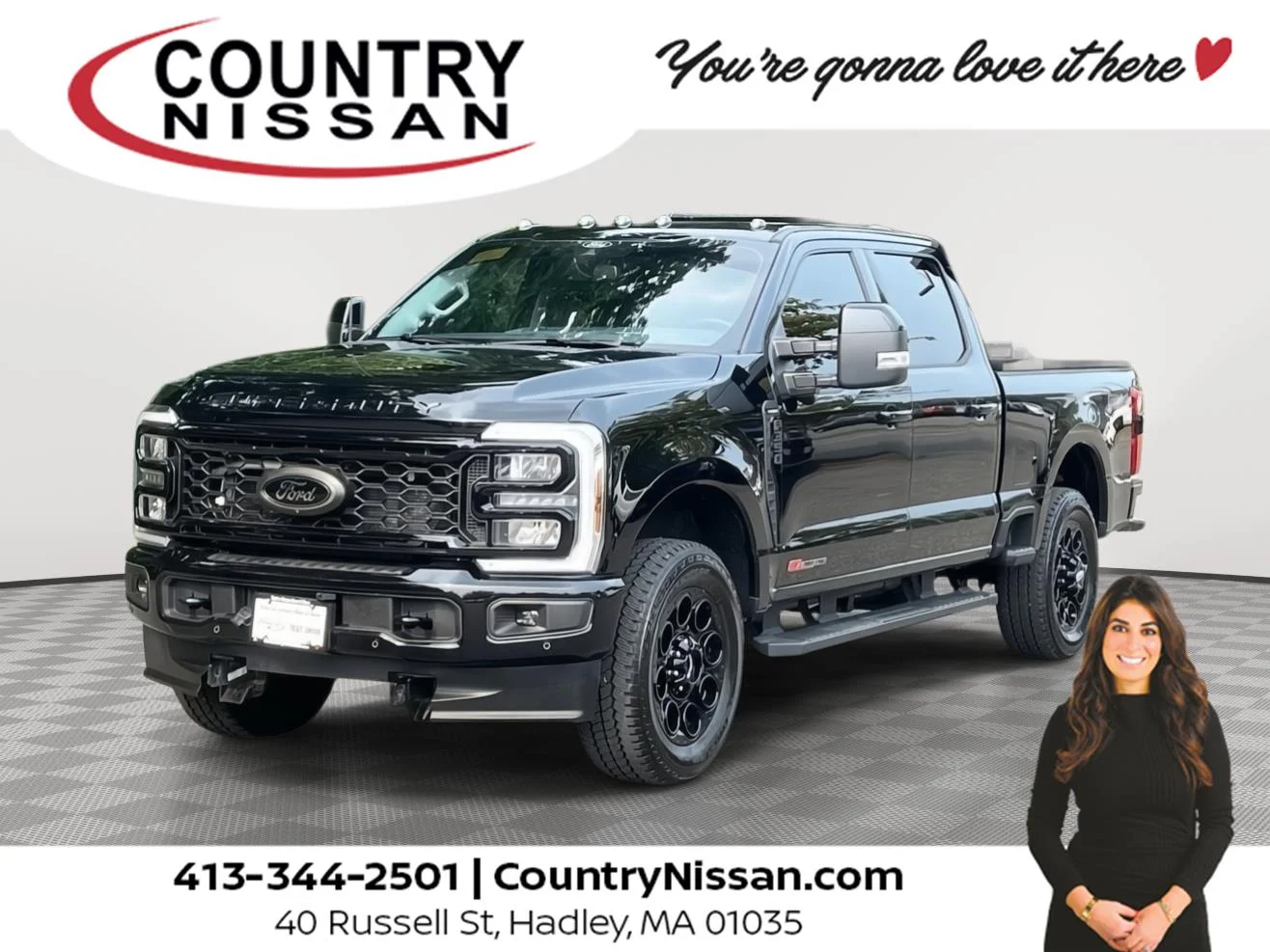 Used 2026 Agate Black Metallic Ford Lariat image 1