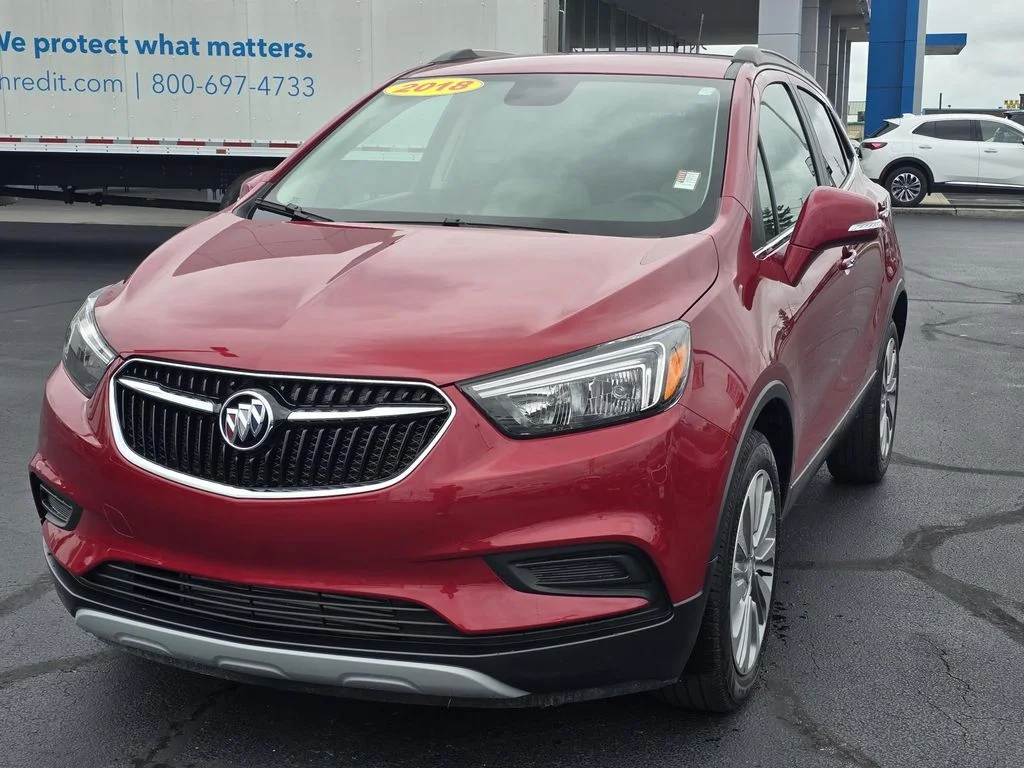 Used 2018 Includes (CM5) Black Carbon Metallic lower exterior accent color, Paint code W700S. Buick Preferred image 3