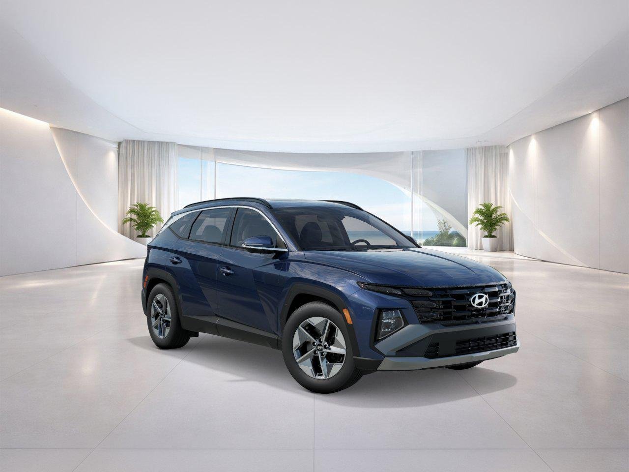 New 2026 Blue Hyundai SEL Premium AWD image 2