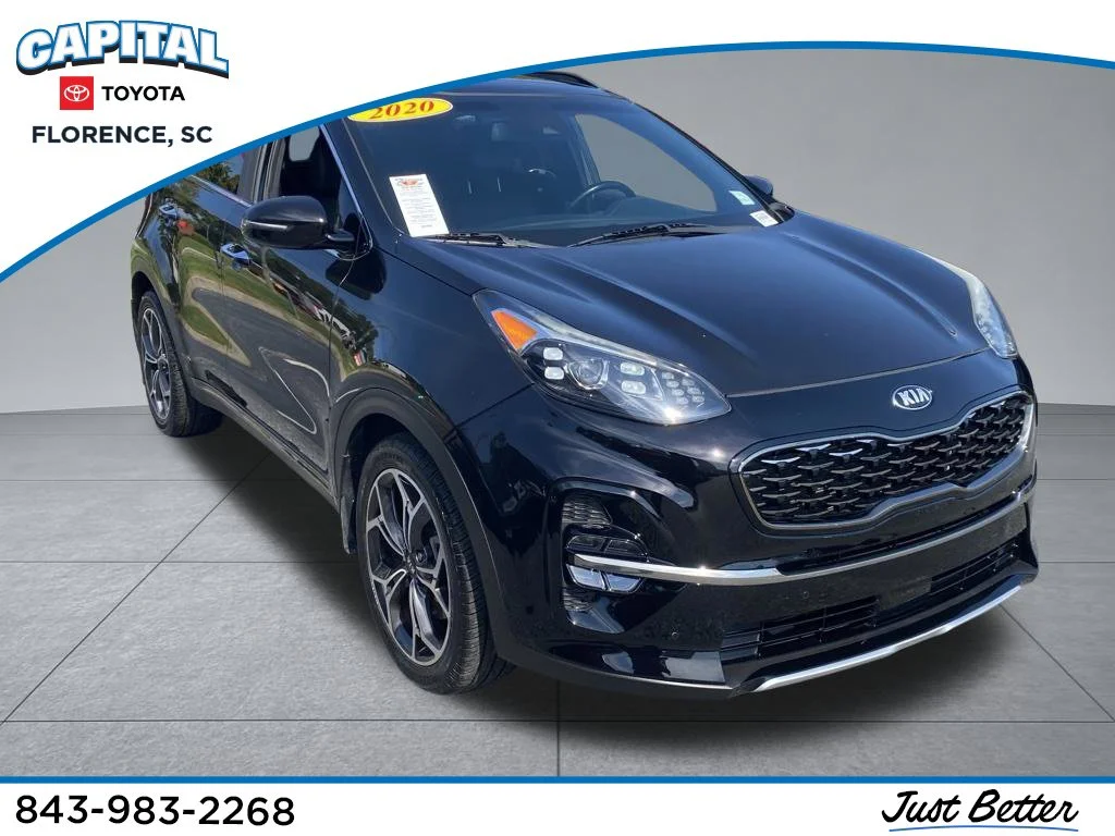 Used 2020 Red Kia SX image 1