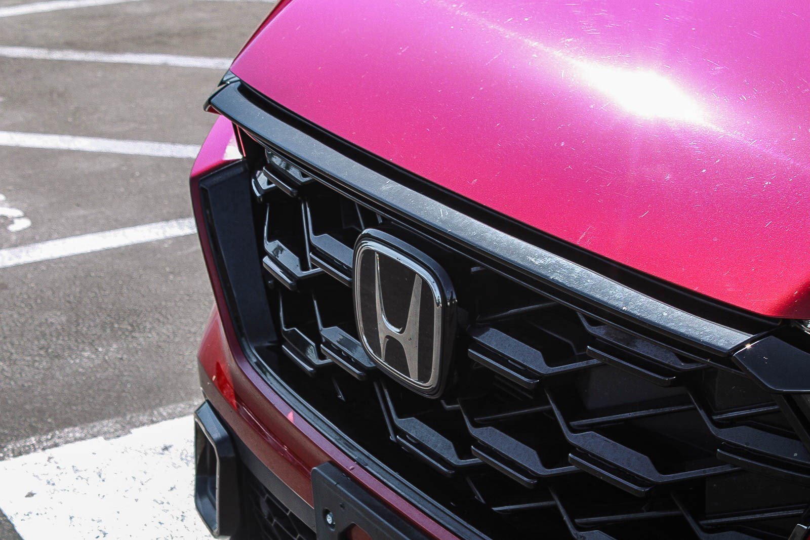 Certified Used 2025 Radiant Red Metallic Honda HYBRID AWD SPORT-L image 5