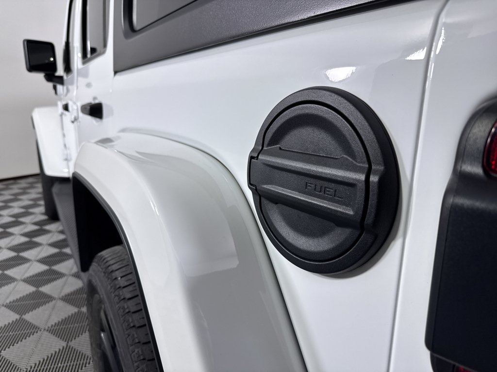 Used 2023 Bright White Clearcoat Jeep Sahara image 27