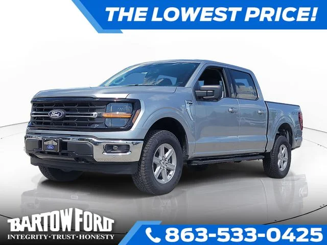 New 2026 Silver Metallic Ford XLT image 1