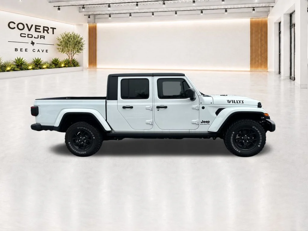 New 2025 Bright White Clear-Coat Exterior Paint Jeep Willys image 16
