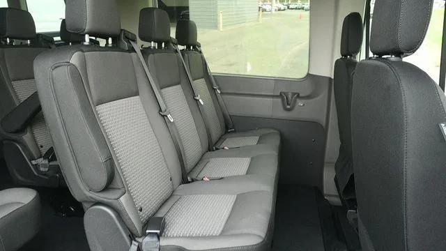 New 2026 Oxford White Ford Passenger Van XLT image 7
