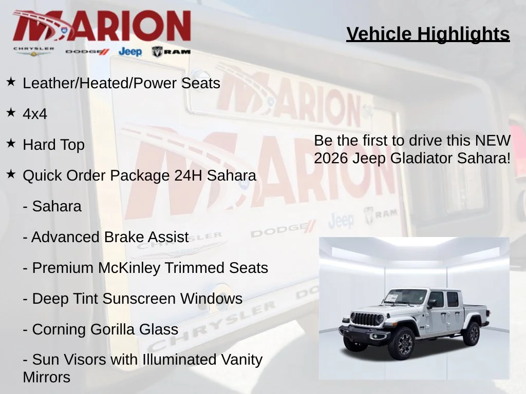 New 2026 White Jeep Sahara image 5