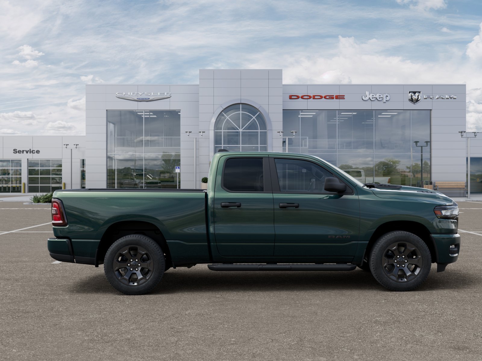 New 2026 Serrano-Green Metallic Exterior Paint RAM Express image 48