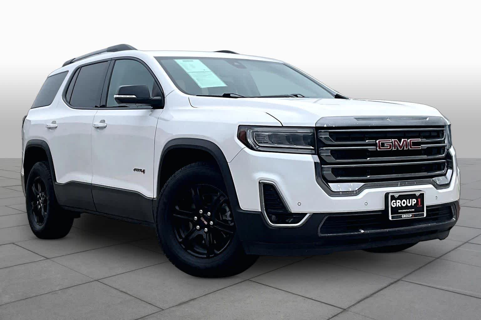 Used 2023 White Frost Tricoat GMC AT4 image 3