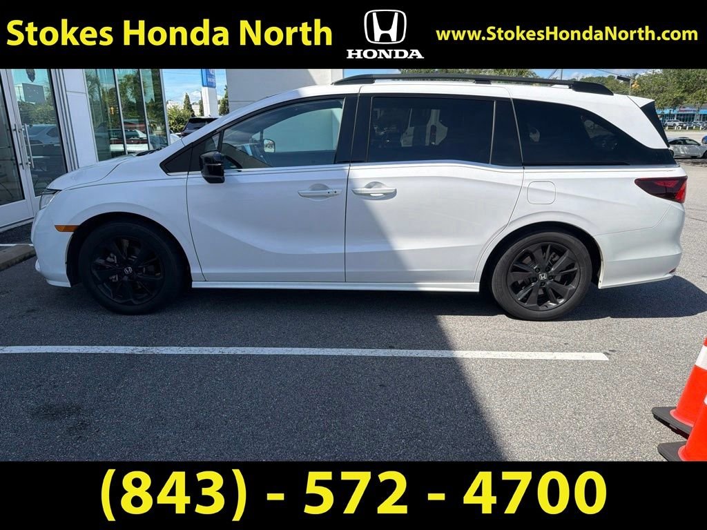Used 2024 White Honda Sport image 6