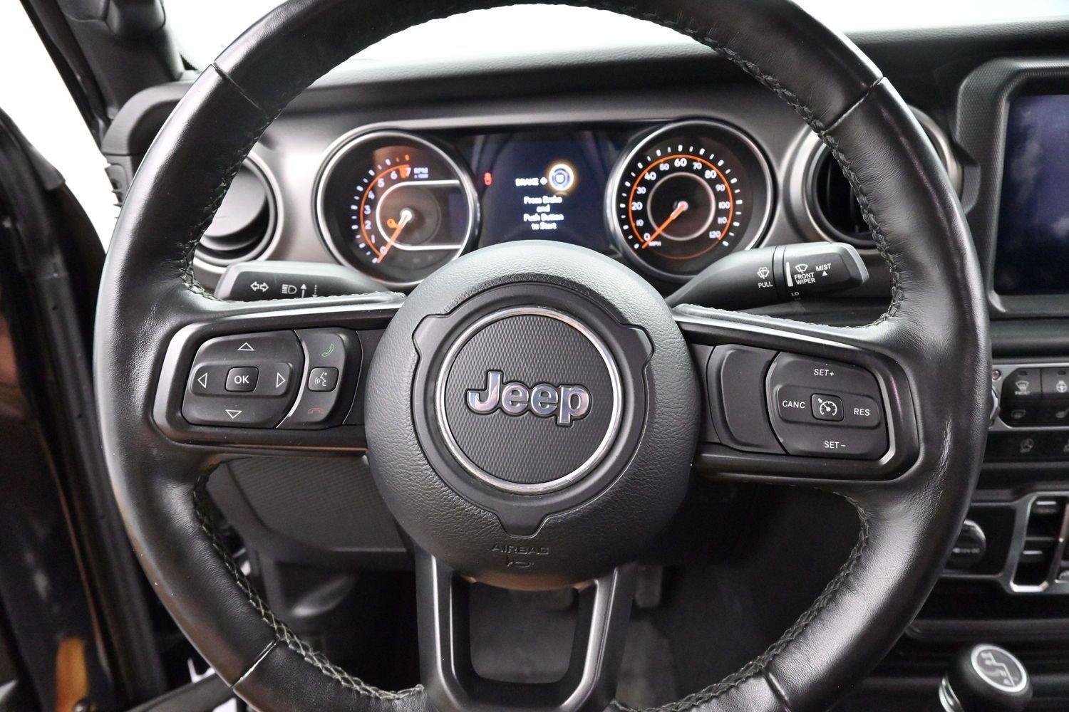 Used 2021 Black Clearcoat Jeep Willys image 16