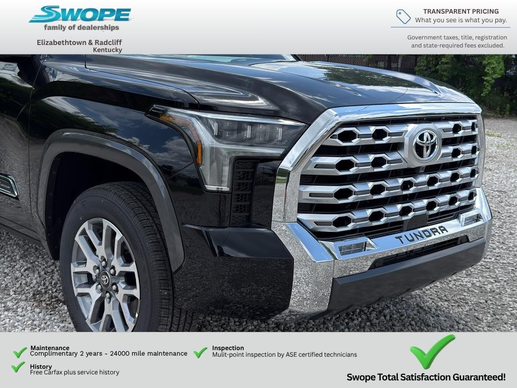 New 2026 Midnight Black Metallic Toyota 1794 Edition image 9