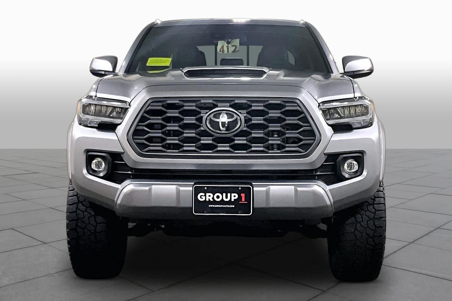 Used 2021 Silver Sky Metallic Toyota TRD Sport image 3