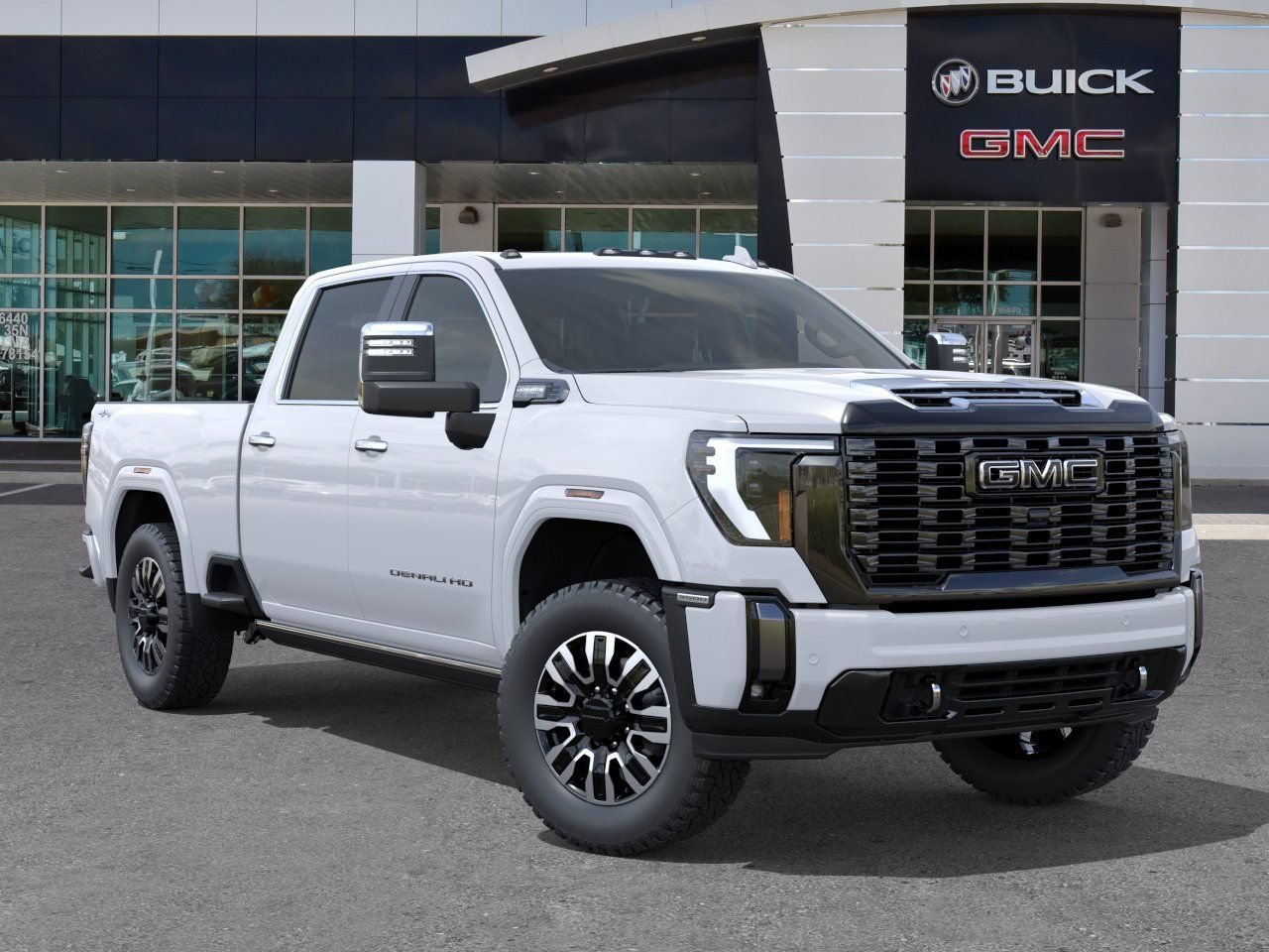 New 2026 Glacier White Tricoat GMC Denali Ultimate image 8