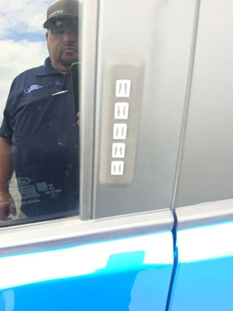 Used 2022 Blue Ford Lariat image 26