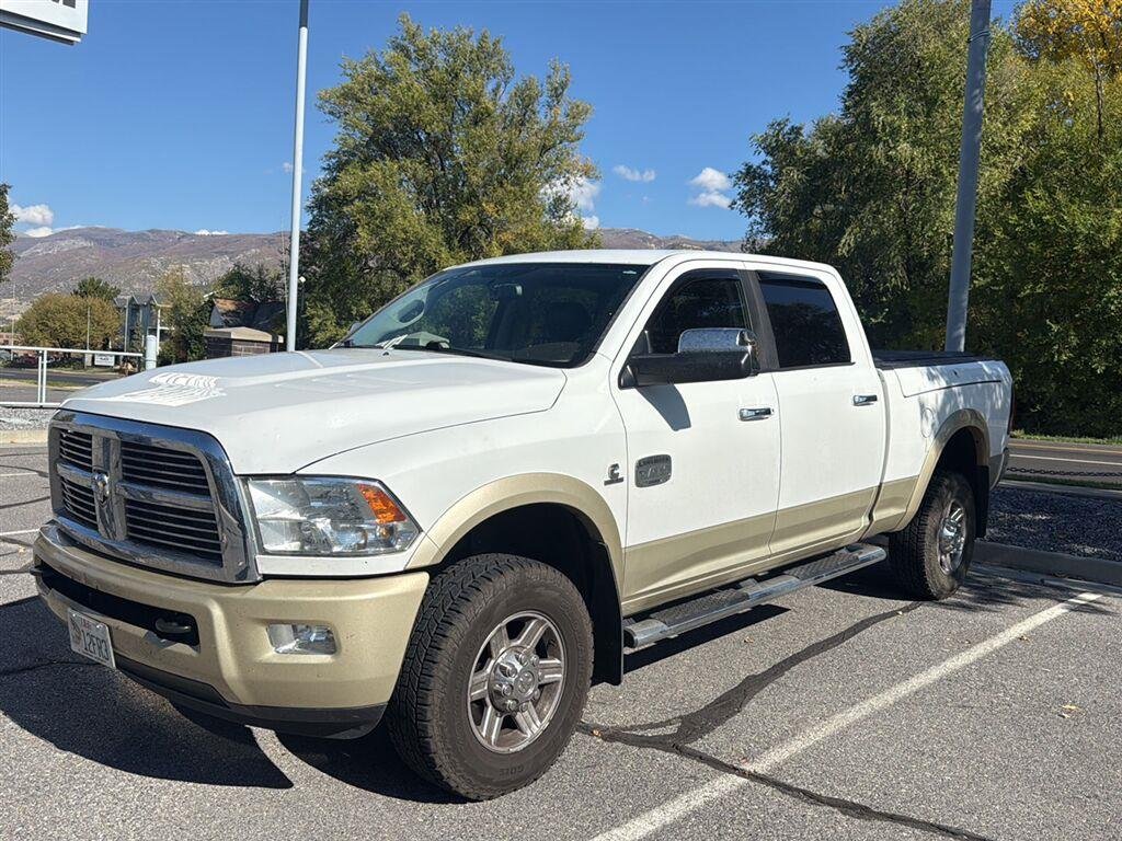 Used 2012 Bright White Ram Laramie Longhorn image 1