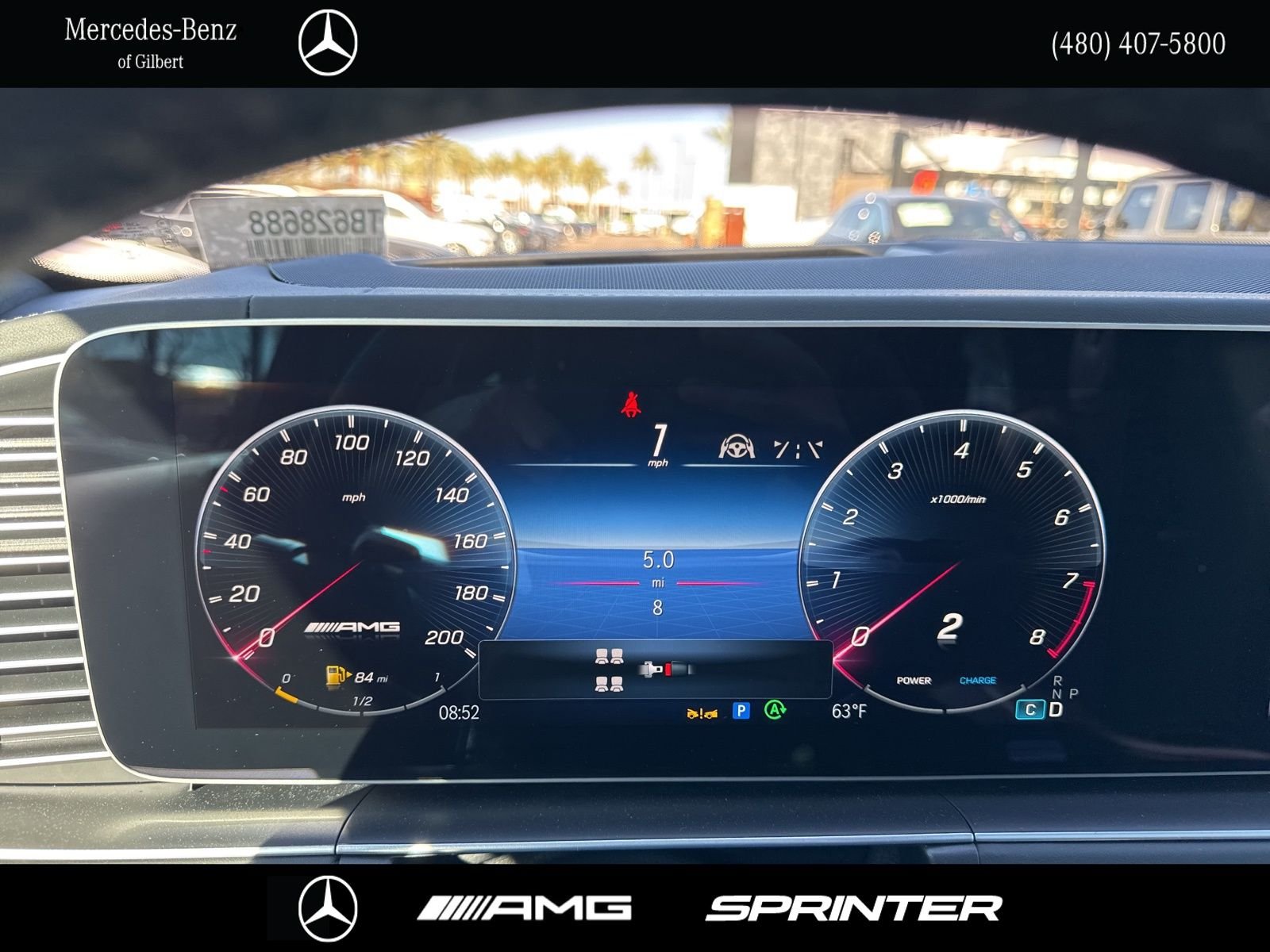New 2026 Obsidian Black Metallic Mercedes-Benz GLS 63 AMG® image 30
