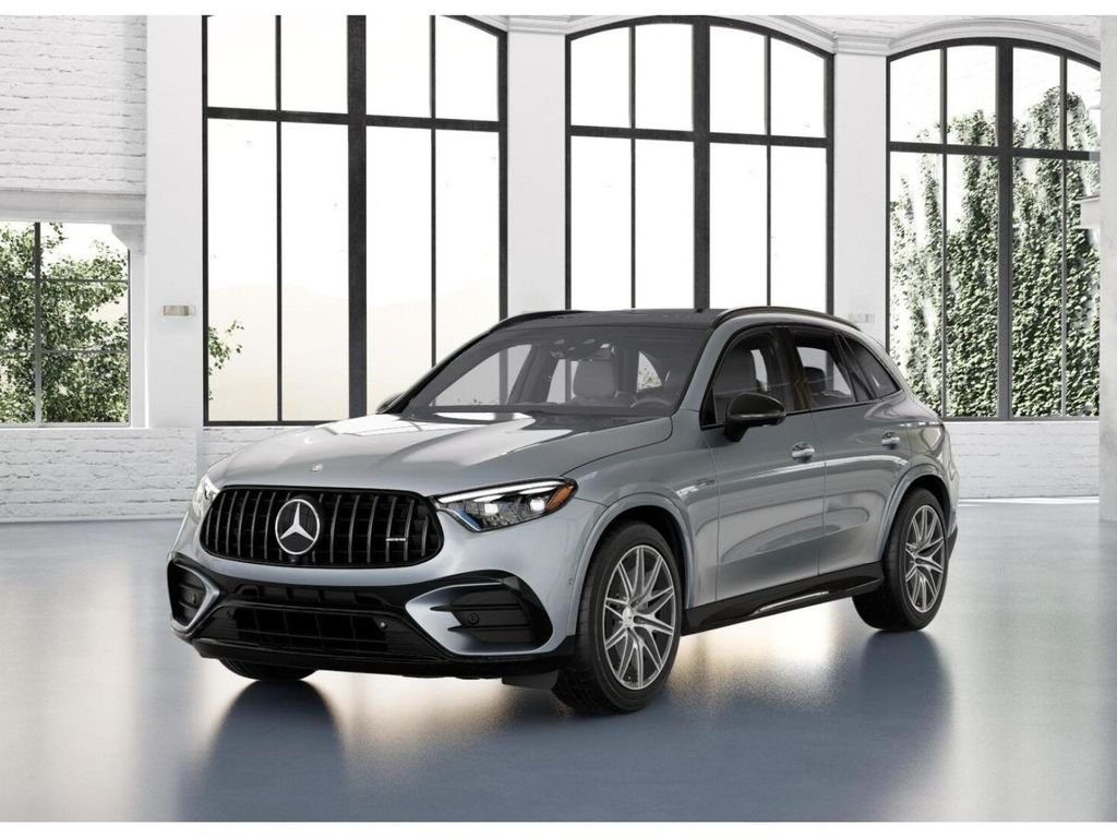 Used 2025 Silver Mercedes-AMG GLC 63 AMG® S E Performance image 40
