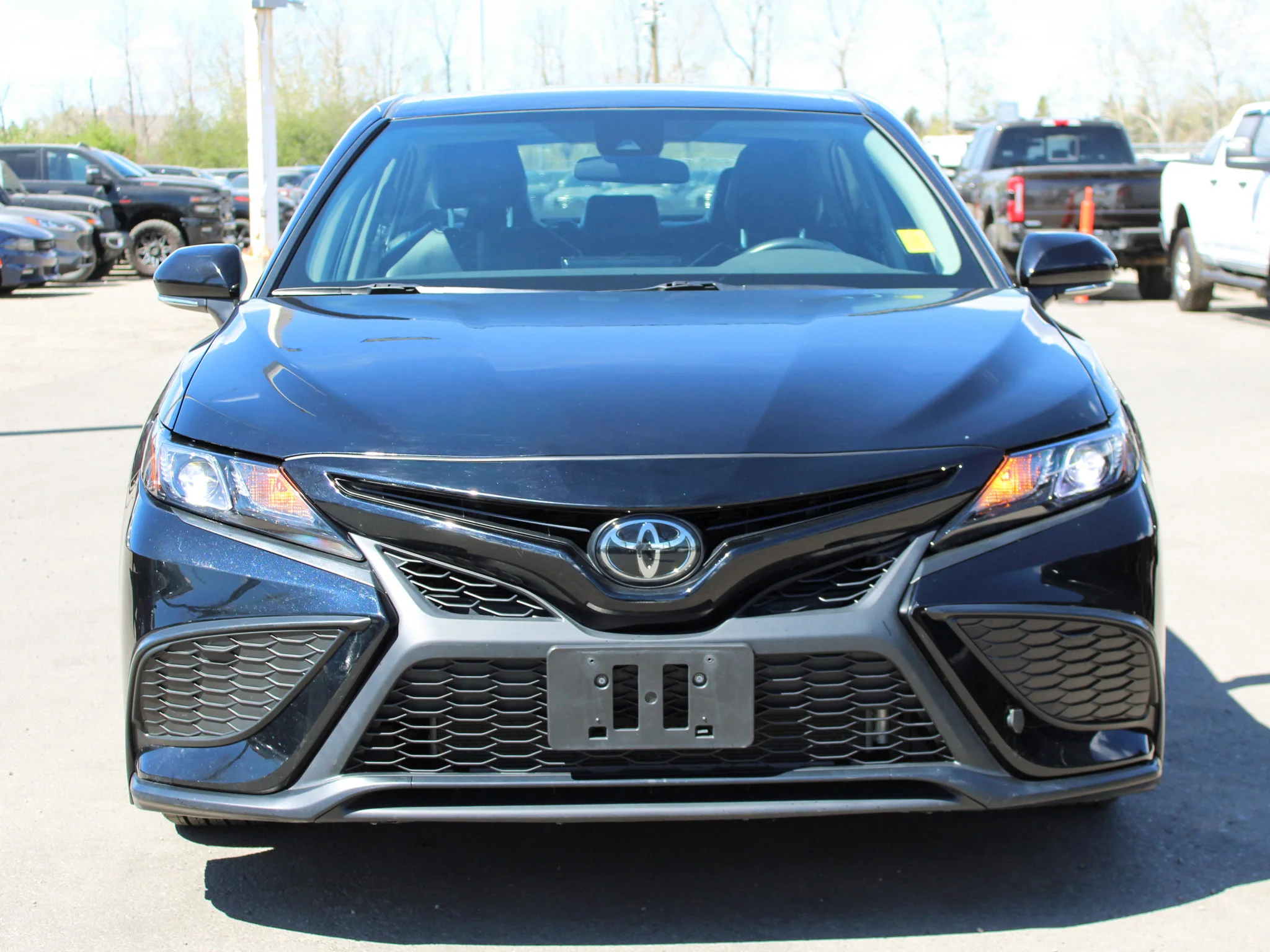 Certified Used 2023 Black Toyota SE * Heated Leather Seats | Apple CarPlay | Adaptive Cruise | Backup Camera image 10