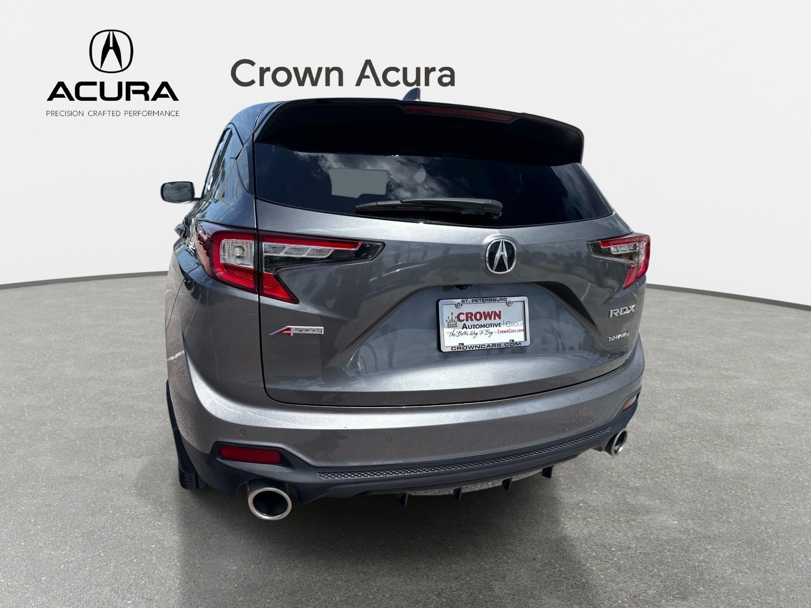 Used 2024 Liquid Carbon Metallic Acura w/A-Spec Package image 8