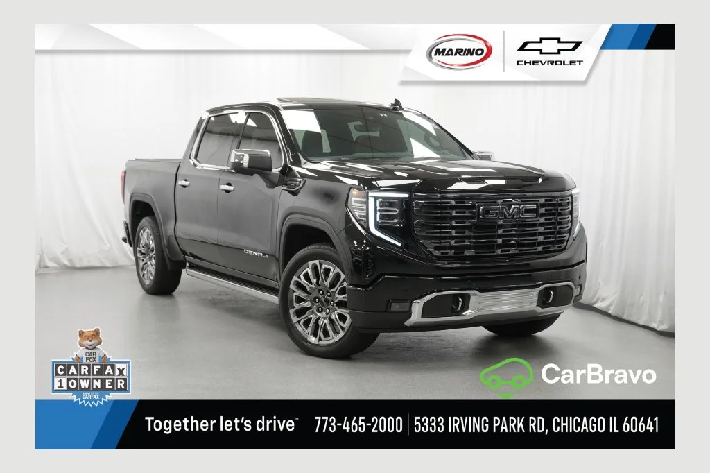 Used 2025 Onyx Black GMC Denali Ultimate image 1