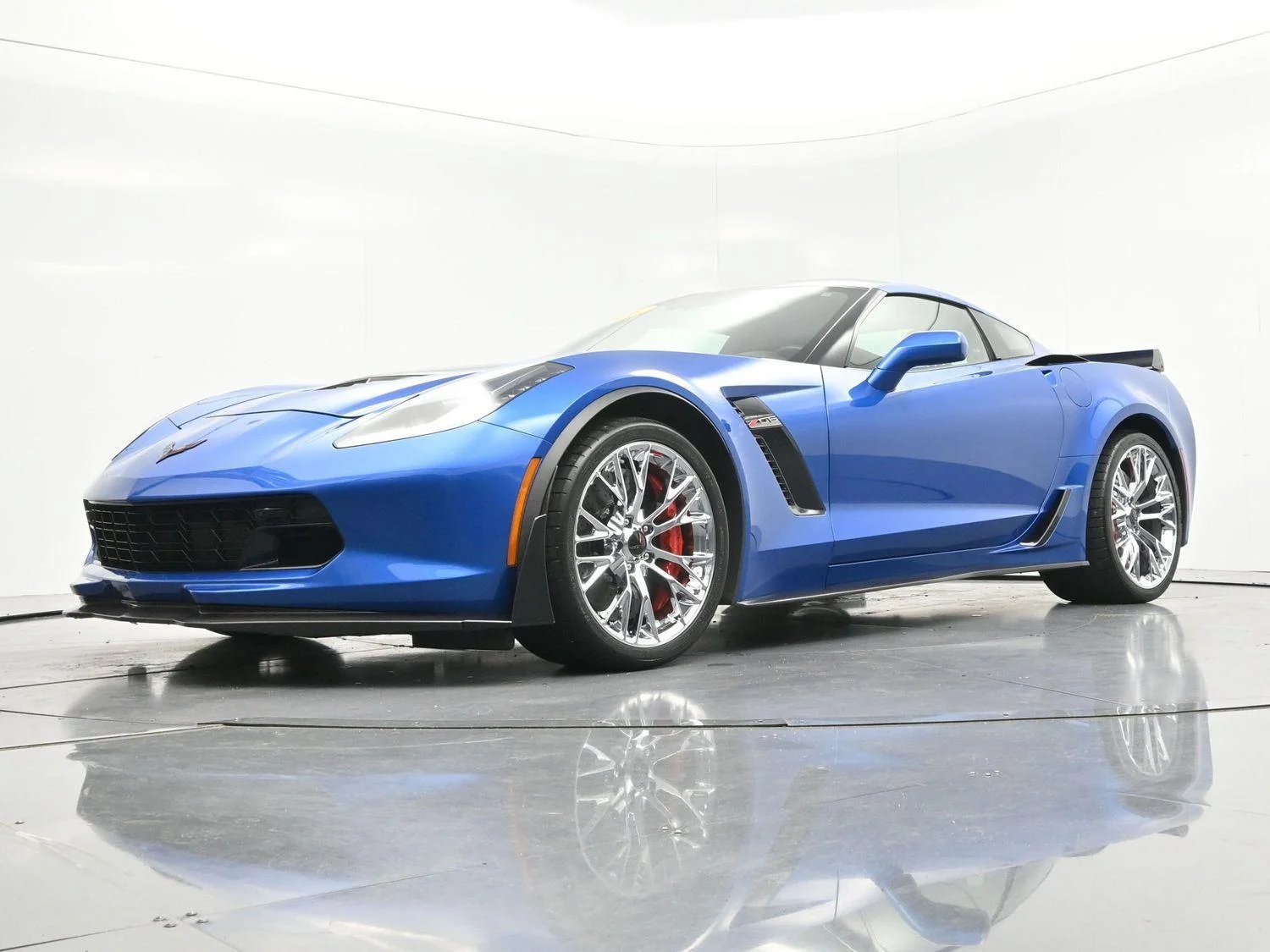 Used 2016 LAGUNA BLUE METALLIC TINTCOAT Chevrolet Z06 3LZ image 50