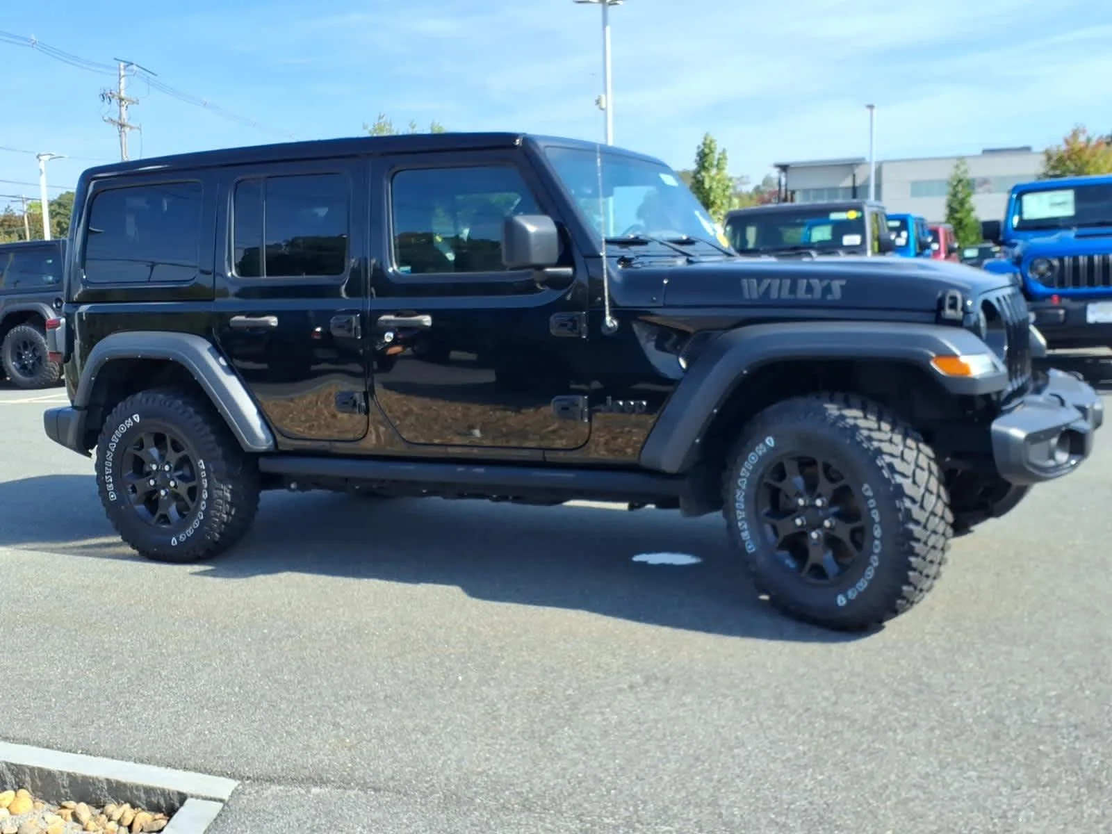 Certified Used 2022 Black Clearcoat Jeep Unlimited Willys image 6