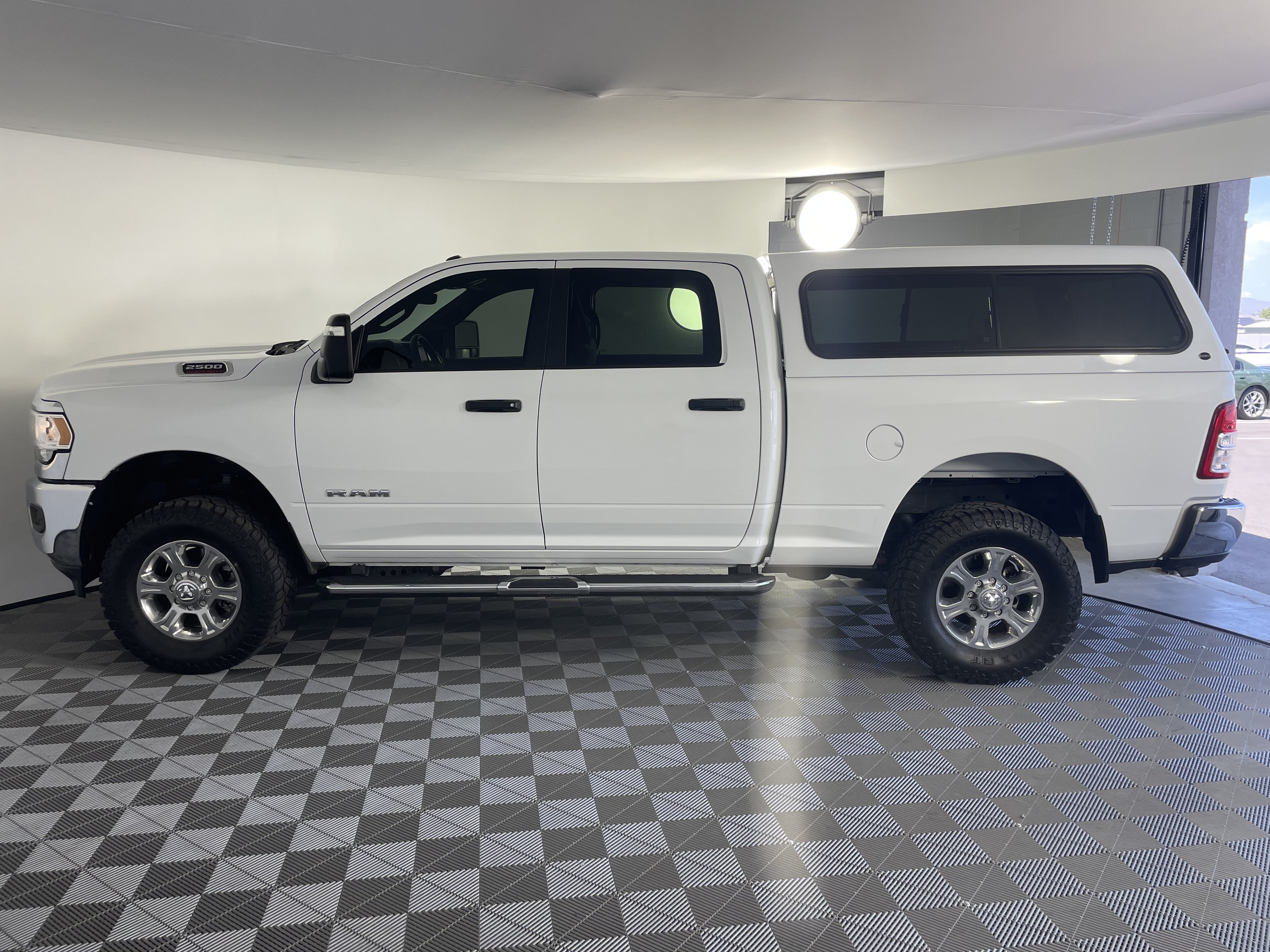 Used 2024 Bright White Clearcoat Ram Big Horn image 2