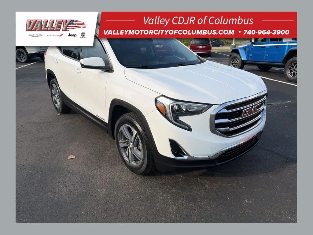 Used 2021 White GMC SLT image 1