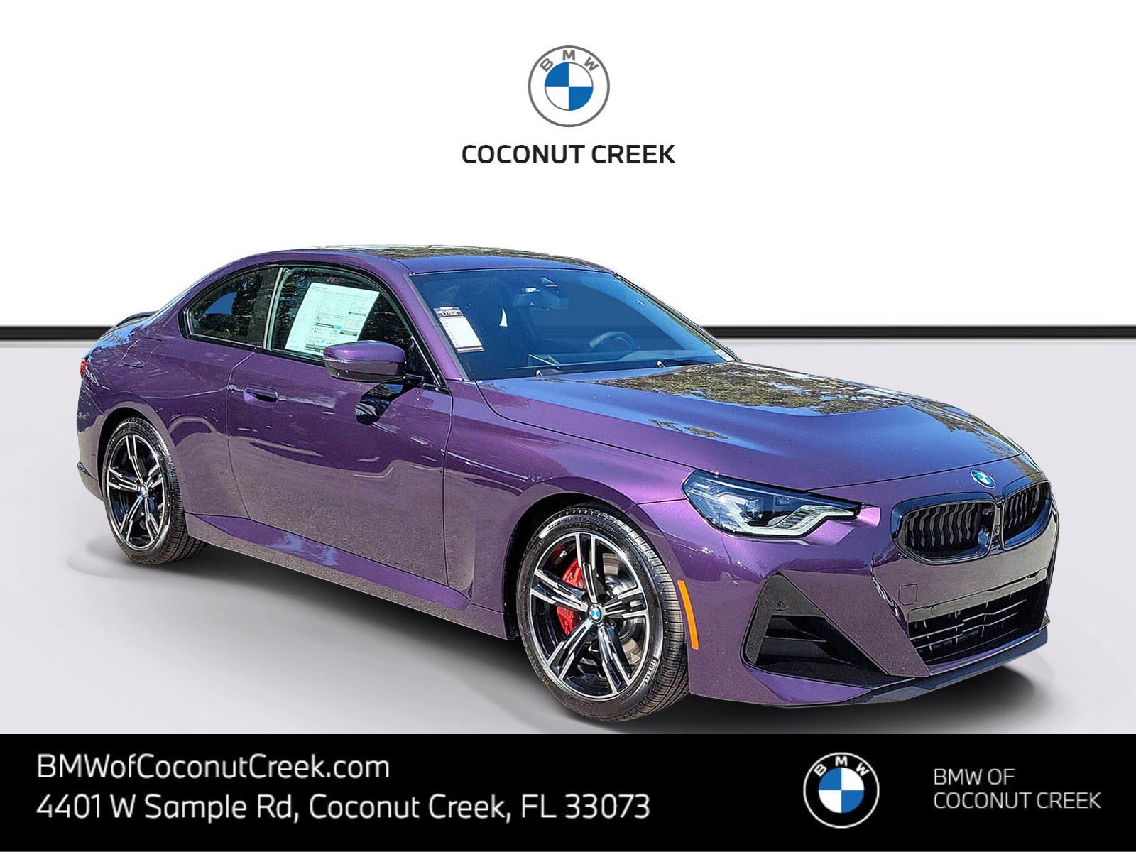New 2026 Thundernight Metallic BMW 230i image 1