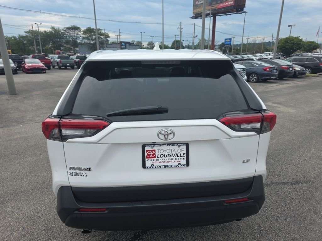 Certified Used 2025 White Toyota LE image 5