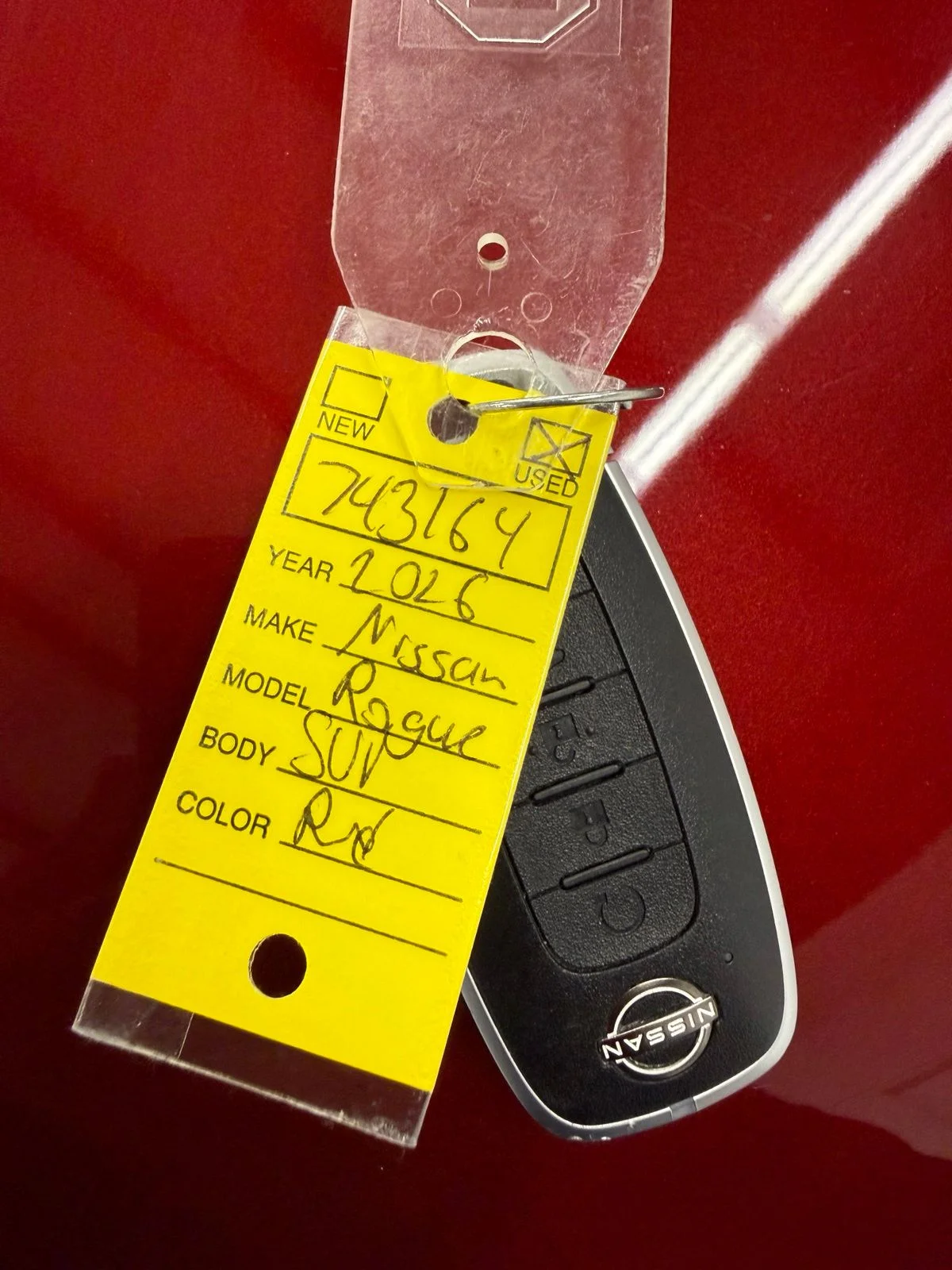 Used 2026 Red Nissan SV image 26