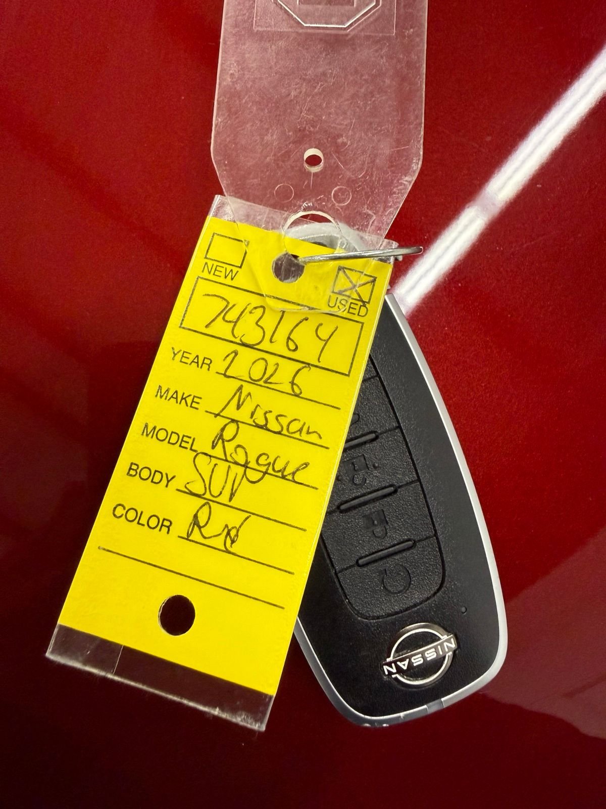 Used 2026 Red Nissan SV image 26