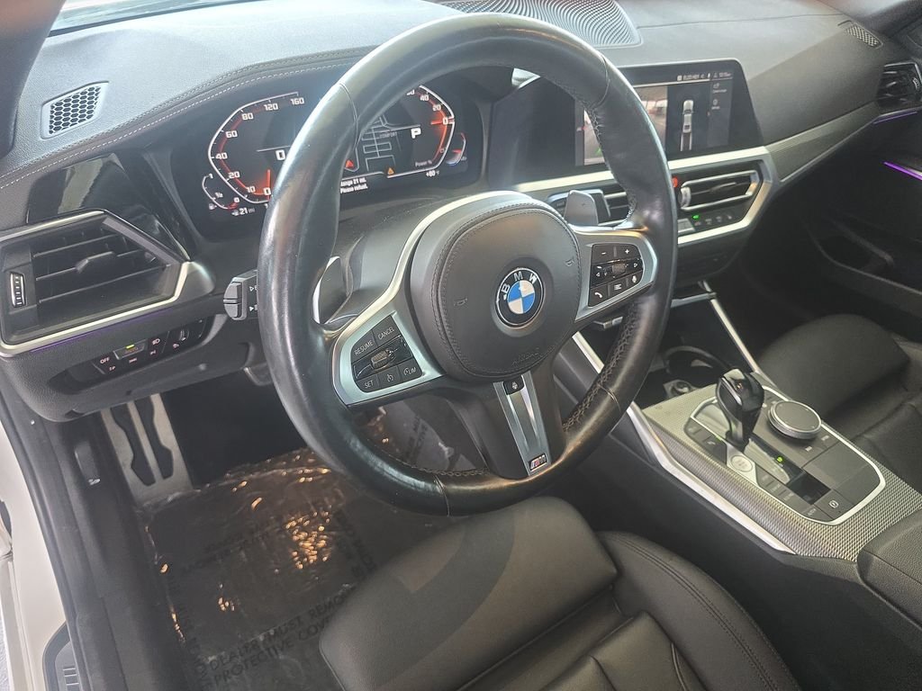 Used 2021 Mineral White Metallic BMW M340i image 24