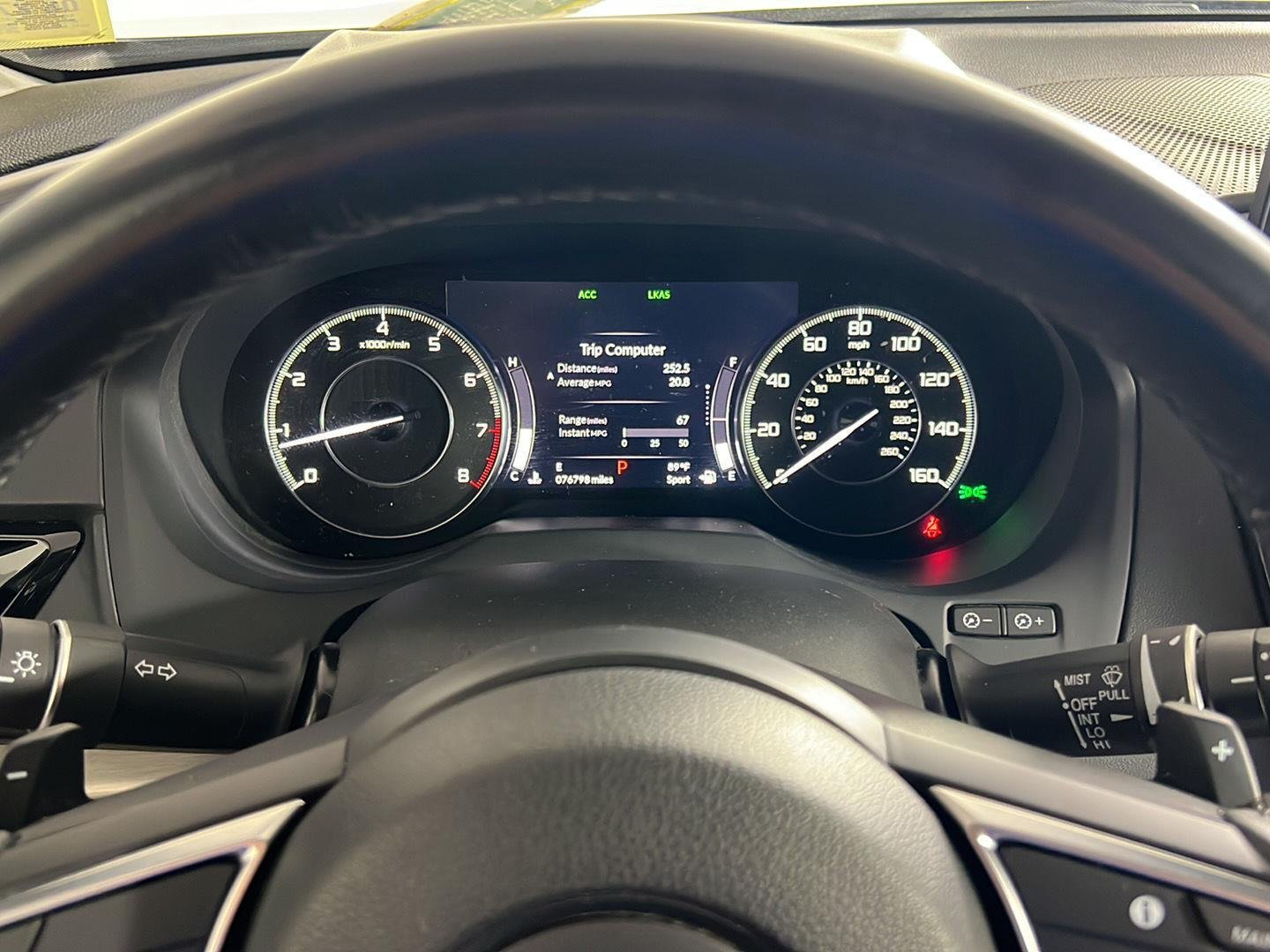 Used 2019 Fathom Blue Pearl Acura SH-AWD w/Tech image 18