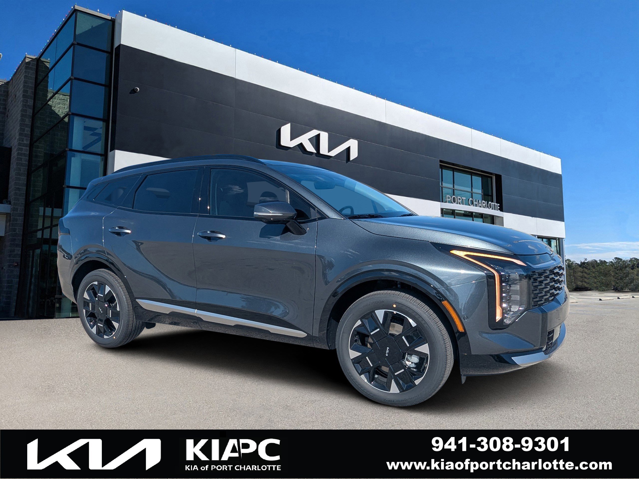 New 2026 Gravity Gray Kia SX Prestige image 1