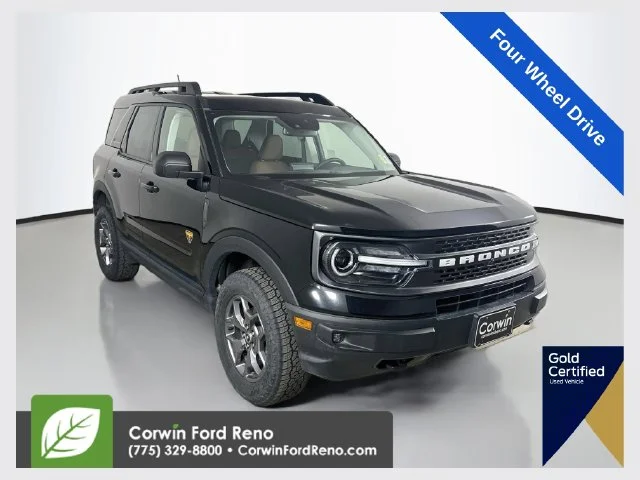 Certified Used 2024 Shadow Black Ford Badlands image 1