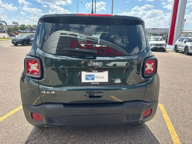 Used 2021 Technogreen Metallic Clearcoat Jeep Sport image 5